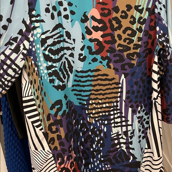 Truology Multicolor Long Sleeve Women's Top - Picture 5 of 5